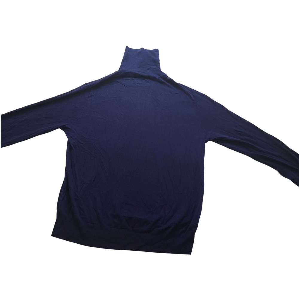 Paisley & Gray Men's Slim Fit Turtleneck Sweater Sapphire Blue XL Winter Casual